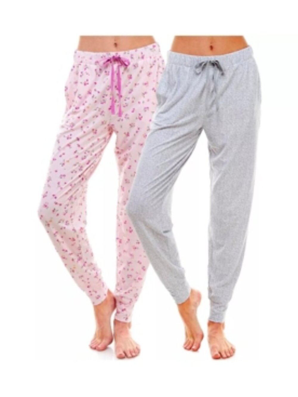 #2337 Roudelain Jogger Sleep Pants-pink